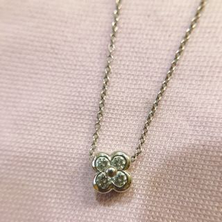 ティファニー(Tiffany & Co.)のティファニー TIFFANY フラワー ダイヤ ネックレス(ネックレス)