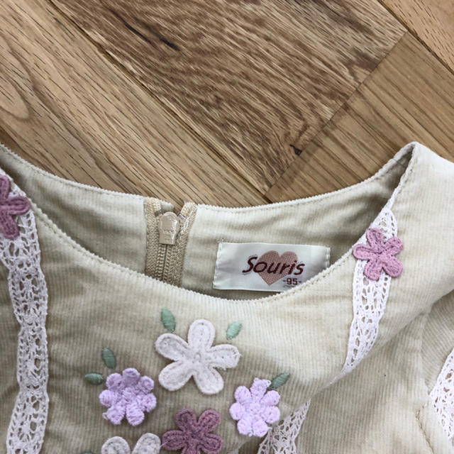 Souris(スーリー)の専用】最終値下 スーリーワンピース キッズ/ベビー/マタニティのキッズ服女の子用(90cm~)(ワンピース)の商品写真