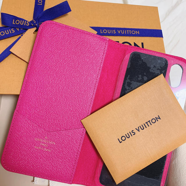 LOUIS VUITTON - ルイヴィトン iPhoneケース XS MAXフォリオ