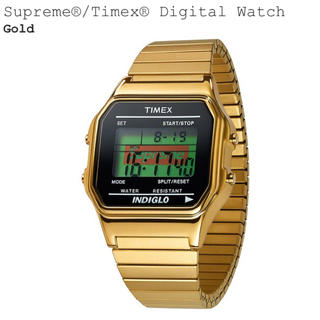 シュプリーム(Supreme)のSupreme Timex® Digital Watch Gold(腕時計(デジタル))