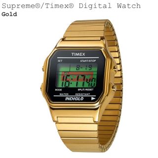 シュプリーム(Supreme)のSupreme Timex® Digital Watch Gold(腕時計(デジタル))