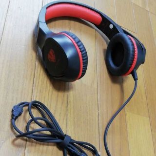 BUTFULAKE ゲーミングヘッドセット ヘッドセット LED付き 高音質(ヘッドフォン/イヤフォン)