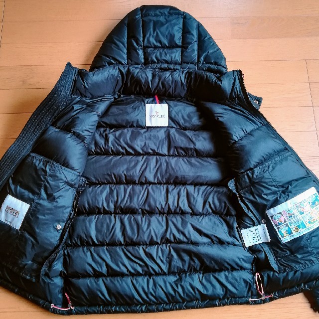 MONCLER(モンクレール)のMONCLER BRAMANT モンクレール モンクレ ブラマント サイズ1 黒 メンズのジャケット/アウター(ダウンジャケット)の商品写真