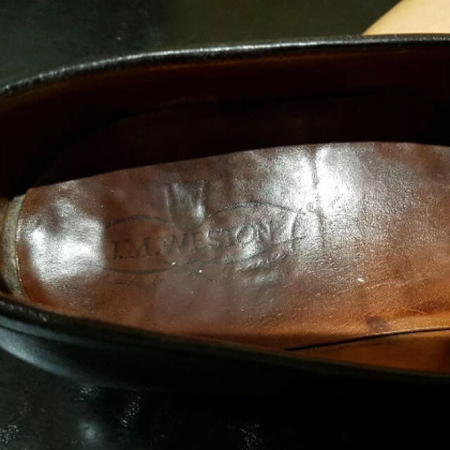 J.M. WESTON(ジェーエムウエストン)のjmweston 旧ロゴ  ローファー　8 メンズの靴/シューズ(ドレス/ビジネス)の商品写真