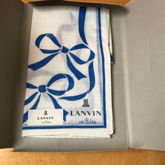 LANVIN en Bleu(ランバンオンブルー)の★再再再値下‼︎★ランバンオンブルー ハンカチーフ レディースのファッション小物(ハンカチ)の商品写真