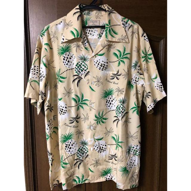 岩田剛典 着用 MAISON KITSUNE KONA BAY アロハシャツ L