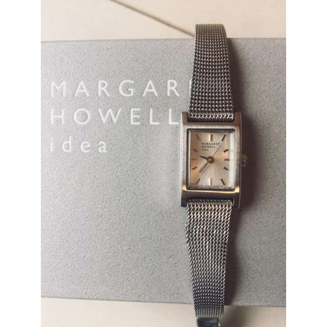 MARGARET HOWELL - 現行品 MARGARETHOWELL idea シルバースクエア 腕時計¨̮♡︎の通販 by かもめ食堂｜マーガレットハウエルならラクマ