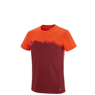 ミレー(MILLET)のMillet ミレー カノアス Tシャツ S オレンジ(Tシャツ/カットソー(半袖/袖なし))