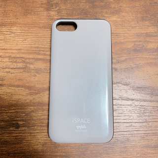 アイフォーン(iPhone)のiSPACE iphone7ケース グレー(iPhoneケース)