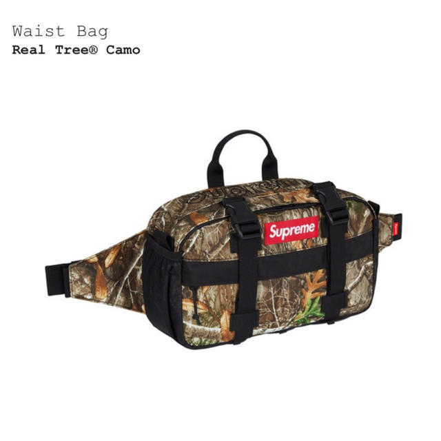 Supreme(シュプリーム)のsupreme waist bag camo ウエストバッグ カモ メンズのバッグ(ボディーバッグ)の商品写真