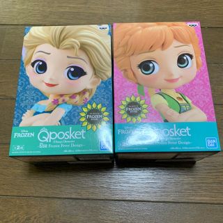 アナトユキノジョオウ(アナと雪の女王)の安すぎる⁉️ ディズニー Qposket アナ エルサ フィギュア セット(SF/ファンタジー/ホラー)