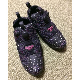 エックスガール(X-girl)のx-girl × reebok コラボスニーカー ポンプフューリー 25cm(スニーカー)