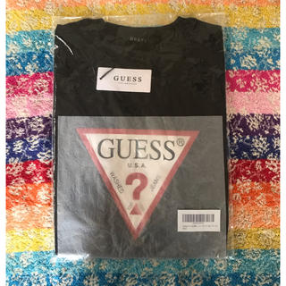 ゲス(GUESS)のだいき12様専用 新品タグ付 ゲス レディース サイズM ブラック/ホワイト(Tシャツ(半袖/袖なし))