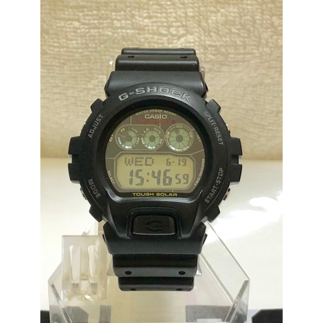 G-SHOCK！電波ソーラー！GW-6900-1JF  美品！腕時計(デジタル)