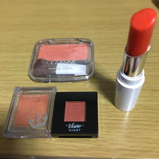 リンメル(RIMMEL)のオレンジメイクセット セザンヌ リンメル ヴィセ(アイシャドウ)