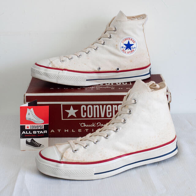 CONVERSE(コンバース)のUSA CONVERSE Chuck コンバース チャック 三ツ星 50 60s メンズの靴/シューズ(スニーカー)の商品写真