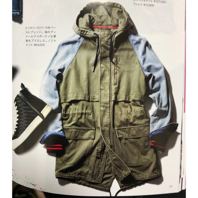 DIESEL(ディーゼル)の☆ディーゼル☆ミリタリー☆ジャケット☆パーカー☆ メンズのジャケット/アウター(ミリタリージャケット)の商品写真