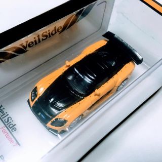 マツダ(マツダ)の1/64 Veilside RX-7 Fortune イエロー／ブラック(ミニカー)