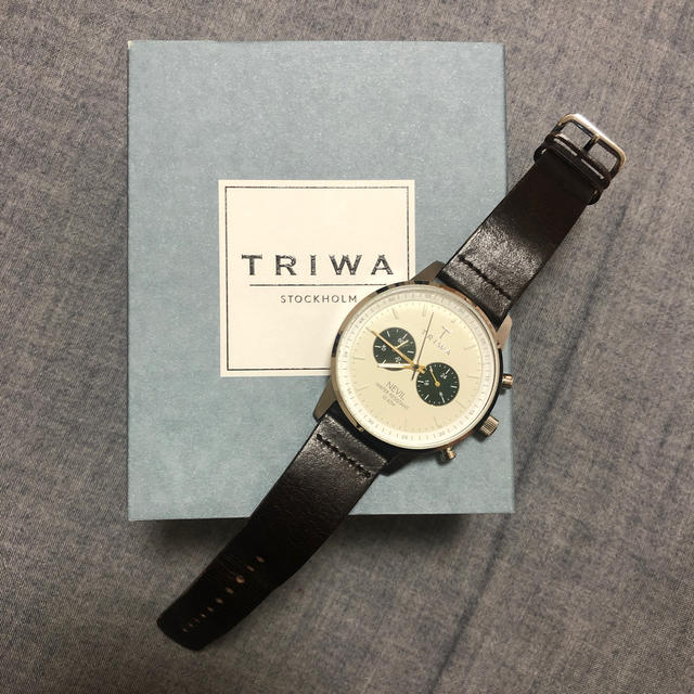TRIWA 革ベルト時計 レザーベルト