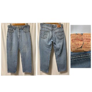 リーバイス(Levi's)の550 LEVIS リーバイス バギーデニム  ワイドデニム シルバータブ(デニム/ジーンズ)