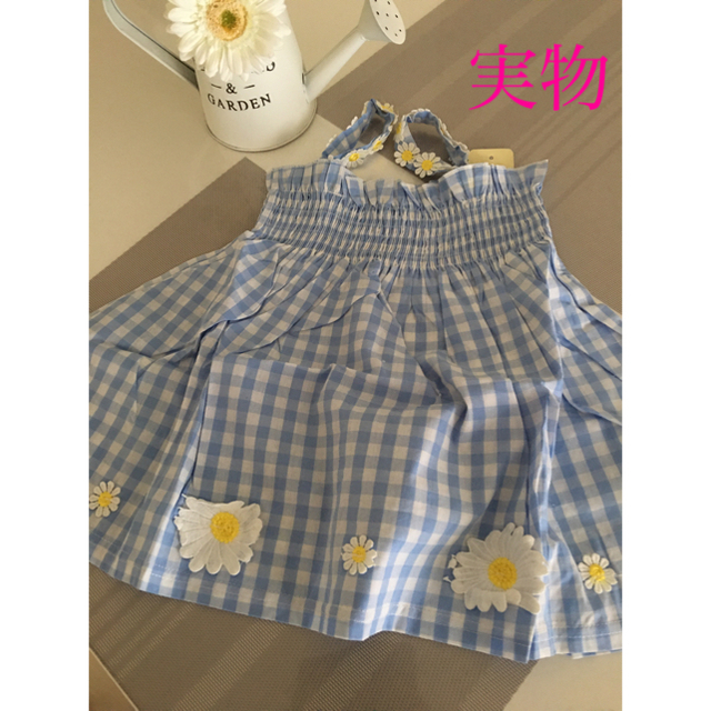 最終値下げ キッズ韓国スタイル  ワンピース 130cm キッズ/ベビー/マタニティのキッズ服女の子用(90cm~)(ワンピース)の商品写真