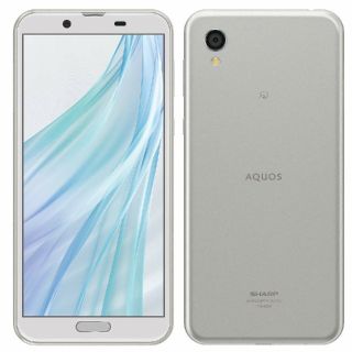 シャープ(SHARP)の新品 AQUOS sense2 SH-M08 ホワイトシルバー SIMフリー (スマートフォン本体)