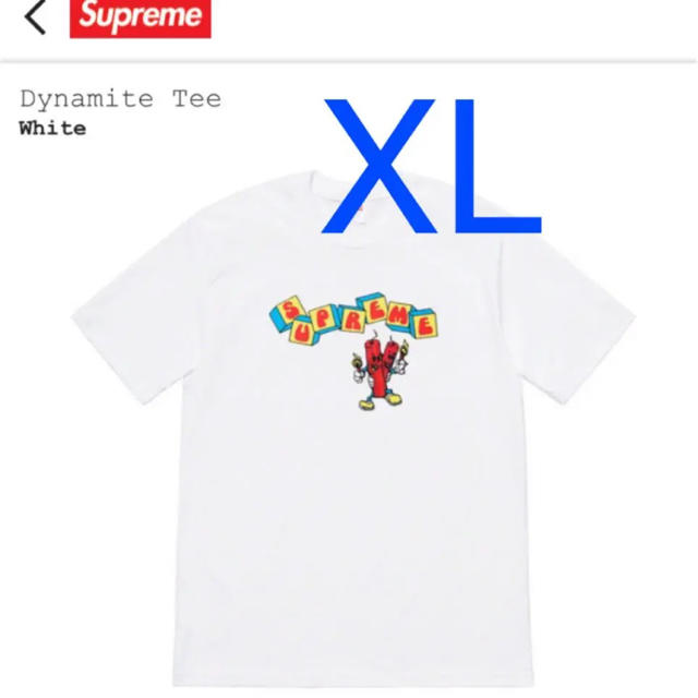 Supreme Dynamite Tee 白 XL tシャツ ダイナマイト