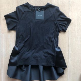 バーニーズニューヨーク(BARNEYS NEW YORK)の未使用● YOKO CHAN ヨーコチャン バックフリル トップス カットソー(カットソー(半袖/袖なし))