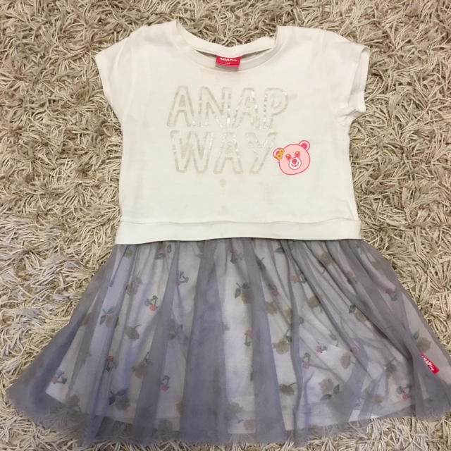 ANAP(アナップ)のsin様専用　ワンピース  120センチ  ANAP キッズ/ベビー/マタニティのキッズ服女の子用(90cm~)(ワンピース)の商品写真