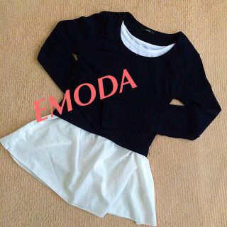 エモダ(EMODA)の美品♡エモダショート丈ニット(ニット/セーター)