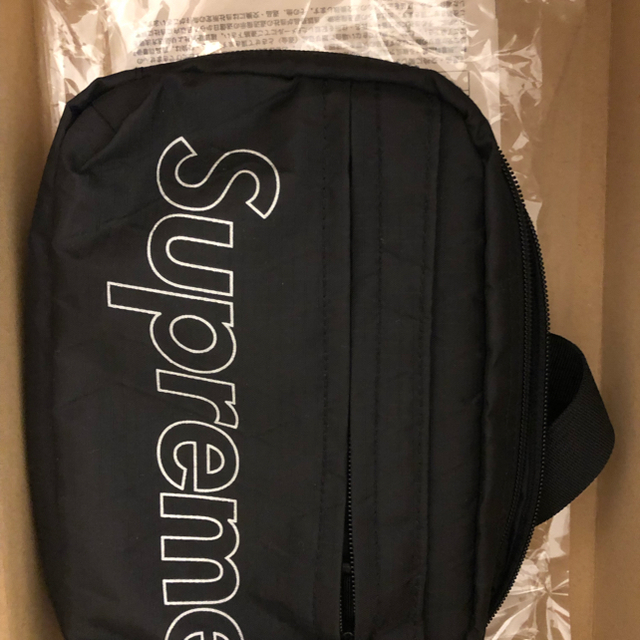 Supreme shoulder bag black 18AW 18FW