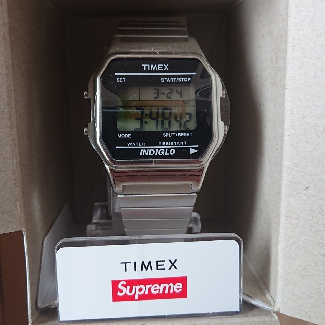 Supreme timex silver