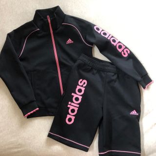 アディダス(adidas)のカブトムシ様　専用　adidas  上下セット 女児 130(その他)