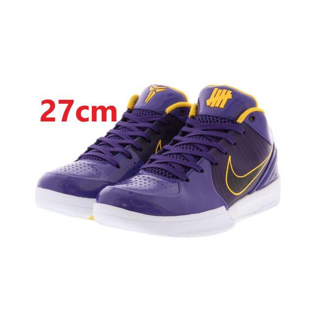 UNDEFEATED × NIKE KOBE Lakers 27cm