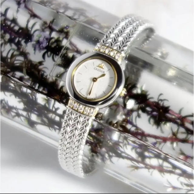 SEIKO - 2019/8電池交換済！ダイヤ10P×18KT★極美品★クレドール M400の通販 by s｜セイコーならラクマ