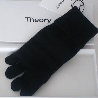 セオリー(theory)のTheory セオリー 新品 未使用 非売品 黒 手袋 レディース グローブ(手袋)