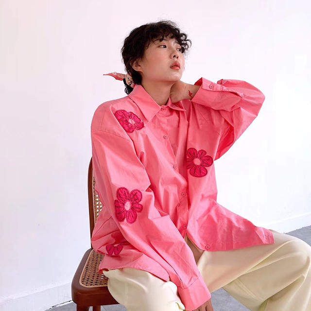 COMME des GARCONS - コムデギャルソン molly goddard フラワーシャツ