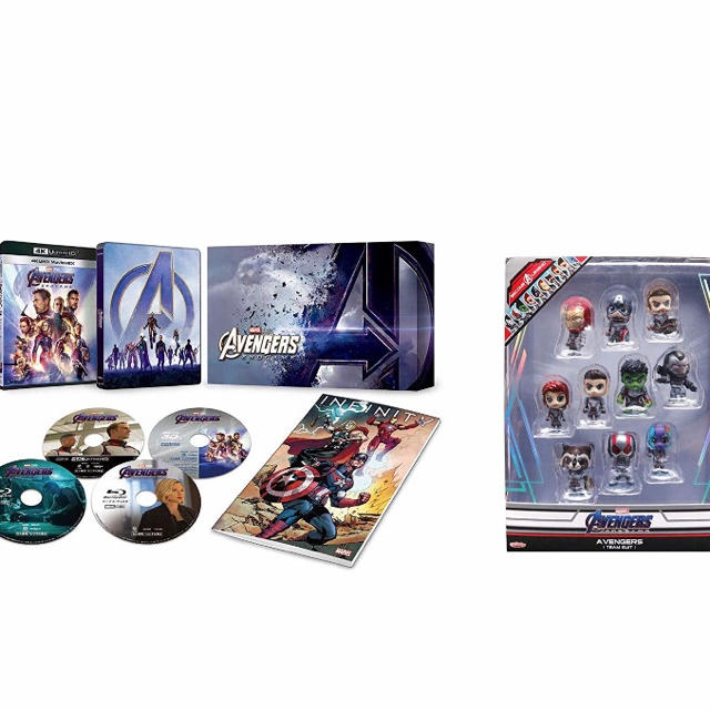 新品未使用 新品 Amazon限定 アベンジャーズ エンドゲーム Blu-ray外国映画