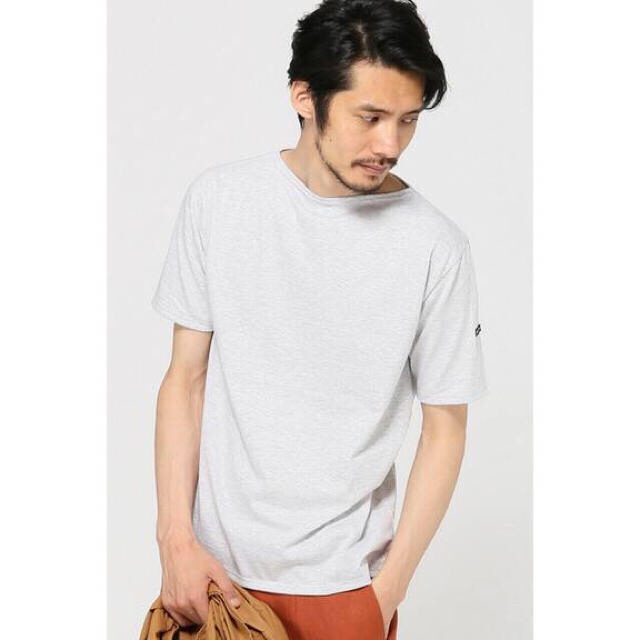 SAINT JAMES(セントジェームス)のSAINT JAMESセントジェームス PIRIAC グレー ☆T4 新品 メンズのトップス(Tシャツ/カットソー(半袖/袖なし))の商品写真