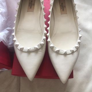 ヴァレンティノ(VALENTINO)のヴァレンティノ 38 美品(バレエシューズ)