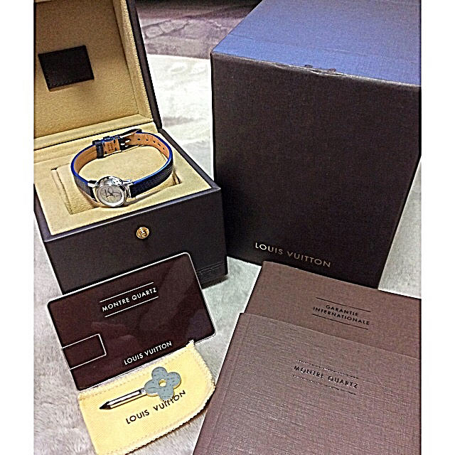 LOUIS VUITTON - 美品‼️ルイヴィトン  タンブール ビジュ Q151C レディース 腕時計の通販 by ゴールドフィンガー's shop｜ルイヴィトンならラクマ