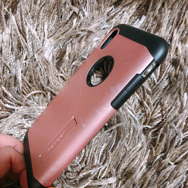 Spigen(シュピゲン)のSpigen iPhone X ケース スマホ/家電/カメラのスマホアクセサリー(iPhoneケース)の商品写真