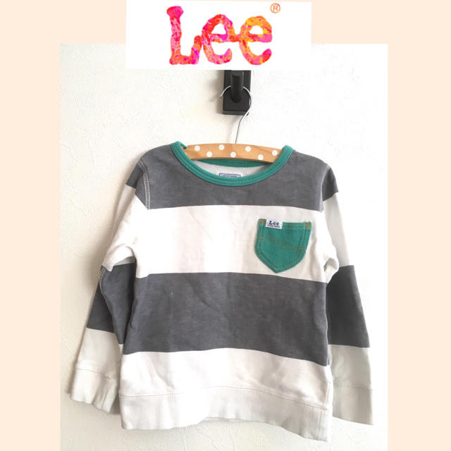 Lee(リー)の【macci様専用】ボーダートレーナー キッズ/ベビー/マタニティのキッズ服男の子用(90cm~)(Tシャツ/カットソー)の商品写真