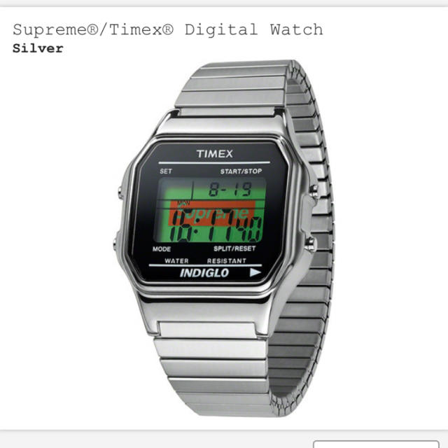 Supreme(シュプリーム)のSupreme Timex Digital Watch メンズの時計(腕時計(デジタル))の商品写真