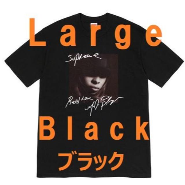 Supreme - Lサイズ Mary J. Blige Tee Black Large