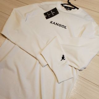 カンゴール(KANGOL)のKANGOL ロンT 白(Tシャツ/カットソー(七分/長袖))