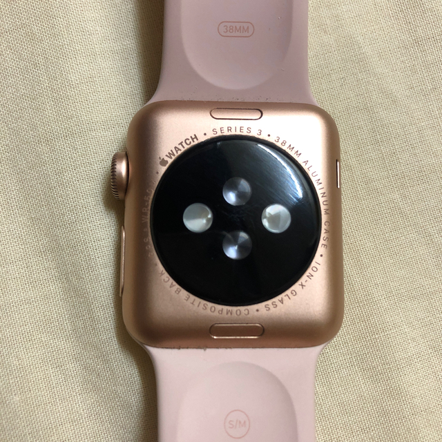 Apple Watch(アップルウォッチ)のアップルウォッチ Apple Watch series3 38mm  レディースのファッション小物(腕時計)の商品写真