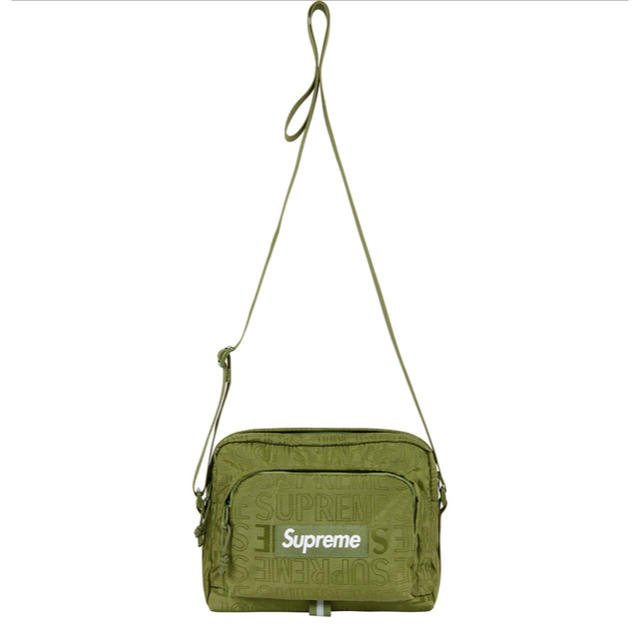 supreme19ss Shoulder Bag Olive 1