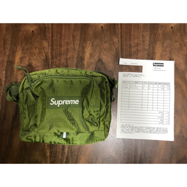 supreme19ss Shoulder Bag Olive 2