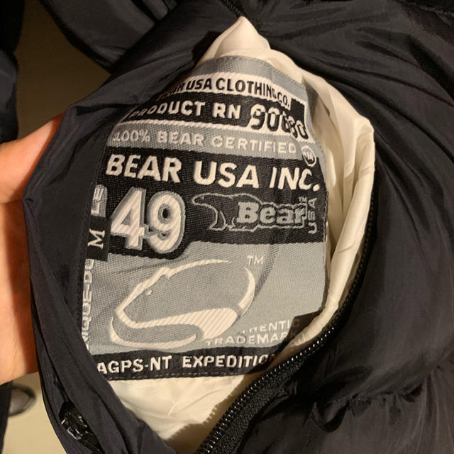 Bear USA(ベアー)のべアー USA ダウンジャケット メンズのジャケット/アウター(ダウンジャケット)の商品写真